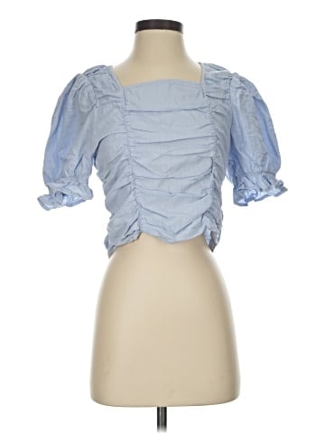 Very J Short Sleeve Blouse (view 1)