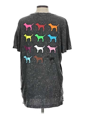 Victoria's Secret Pink Short Sleeve T-Shirt (view 2)