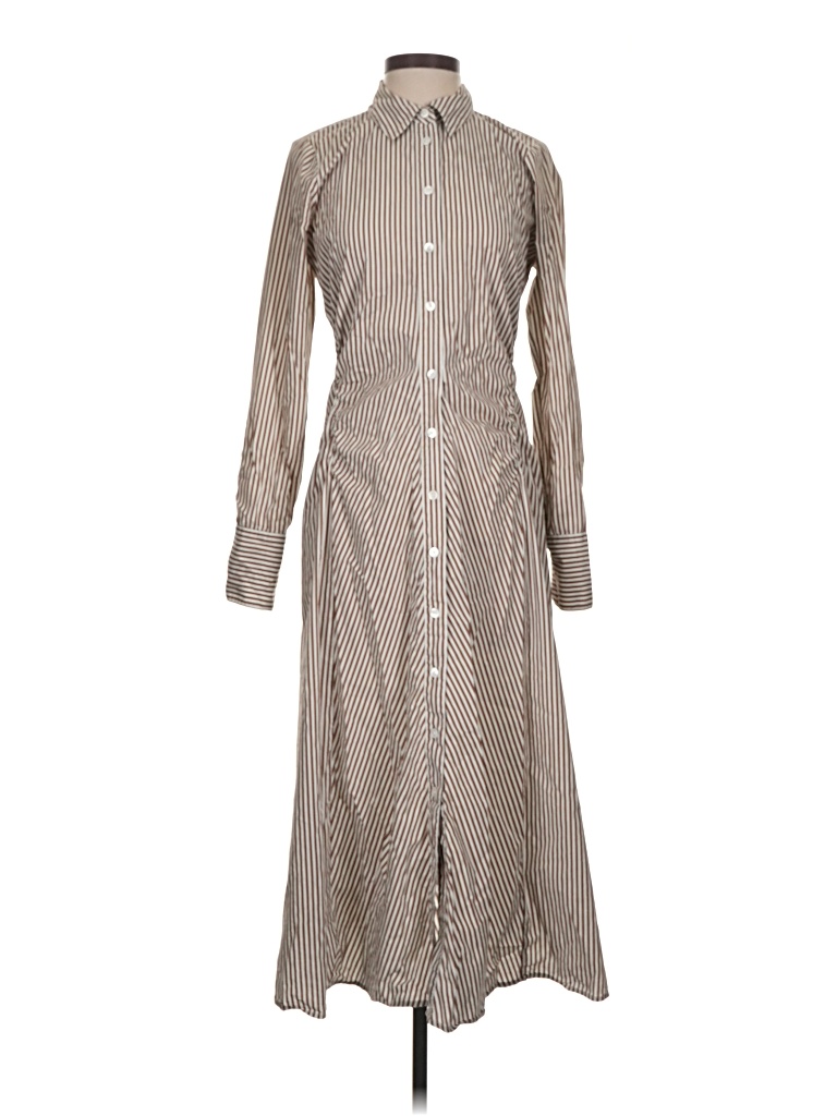 Pre-owned Veronica Beard Casual Dress In Tan