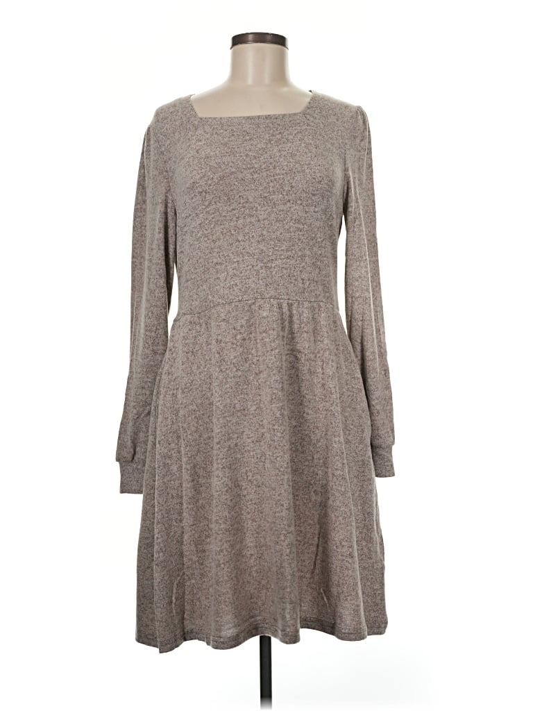 Fantaslook Casual Dress In Gray
