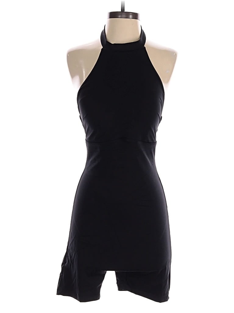 Pre-owned Popilush Romper In Black