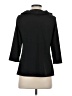 Gretchen Scott Designs Black 3/4 Sleeve Top Size S - photo 2