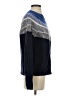Everlane 100% Wool Color Block Blue Wool Pullover Sweater Size S - photo 4