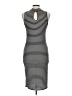 Acemi Stripes Black Casual Dress Size L - photo 2