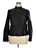 Roz & Ali 100% Polyurethane Black Jacket Size XL - photo 1