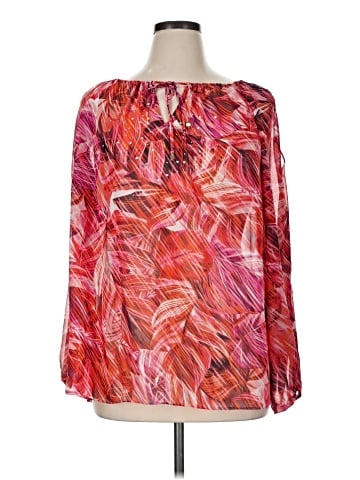 Jennifer Lopez Long Sleeve Blouse (view 1)