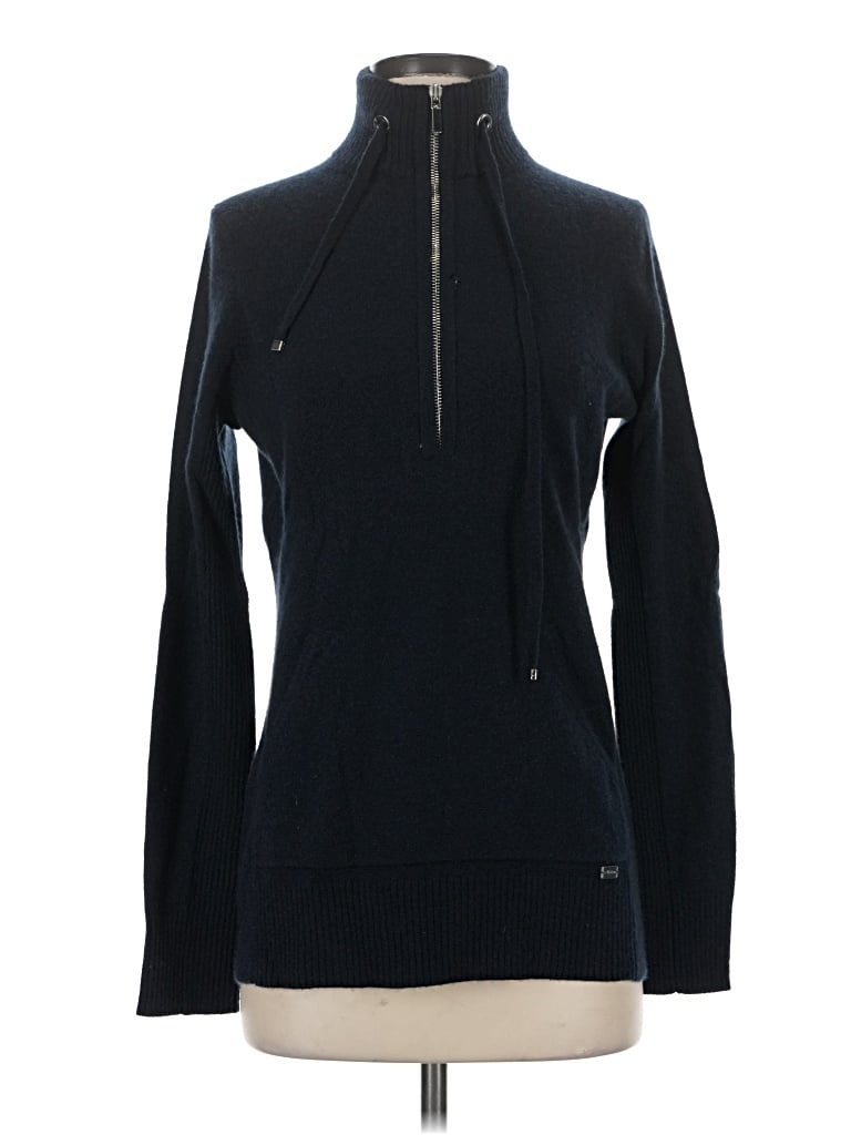 Pre-owned Worth Cashmere Pullover Sweater In Black