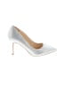 Jessica Simpson Metallic Silver Heels Size 6 1/2 - photo 1