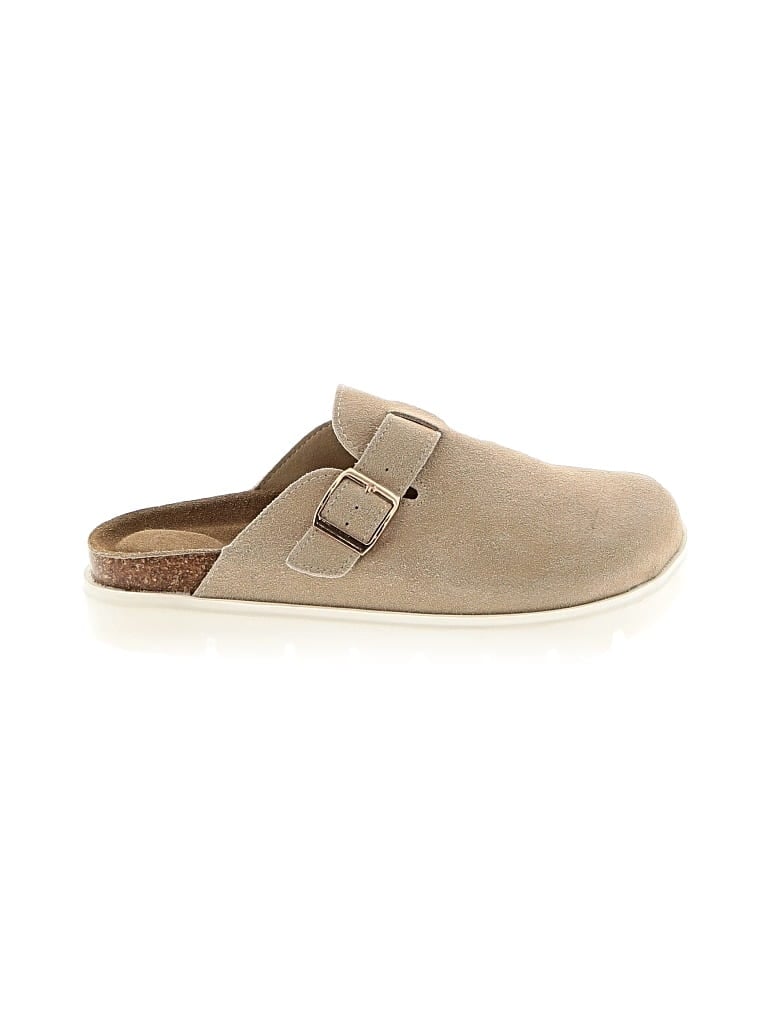 Pre-owned Project Cloud Mule/clog In Tan