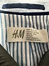 H&M 100% Cotton Blue Blazer Size 5 - 6 - photo 3