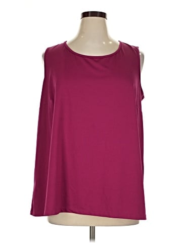 Maggie Barnes for Catherines Sleeveless T-Shirt (view 1)