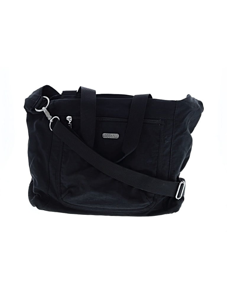 Pre-owned Baggallini Tote Bag In Black
