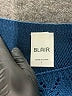 Blair 100% Acrylic Blue Pullover Sweater Size L - photo 4