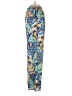 Unbranded Paisley Blue Casual Pants Size XS - photo 5