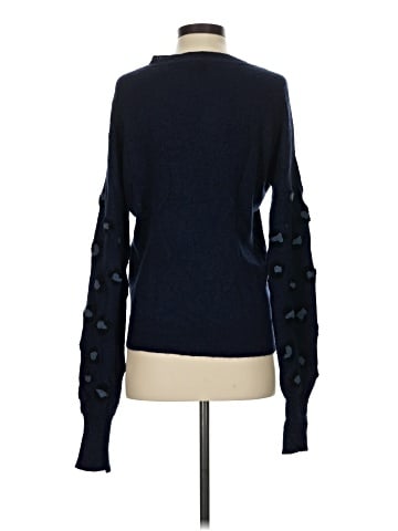 Aqua Cashmere Pullover Sweater (view 2)