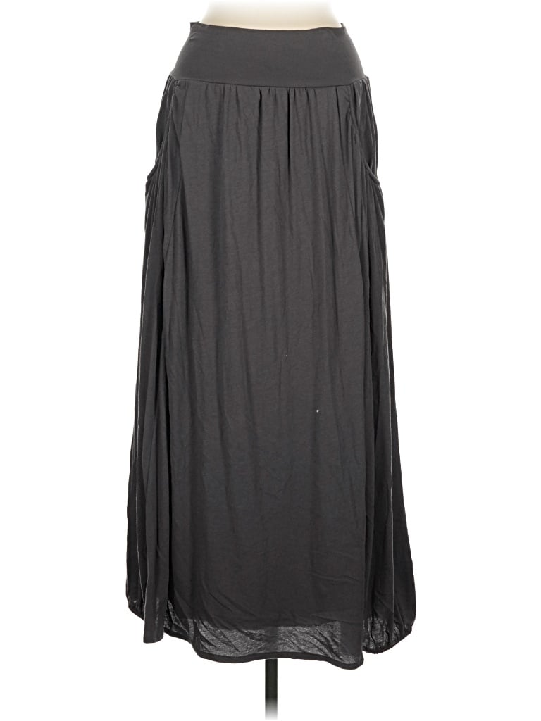 Pre-owned Garnet Hill Casual Skirt In Gray