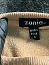 Zunie Tan Sweatshirt Size 4 - photo 3
