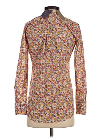 Liberty Art Fabrics for J.Crew Long Sleeve Blouse (view 2)