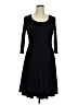 Chetta B Solid Black Casual Dress Size 14 - photo 1