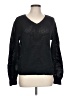 Moda International 100% Cotton Black Pullover Sweater Size L - photo 1