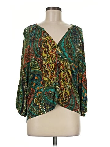 Julienne W. 3/4 Sleeve Blouse (view 1)