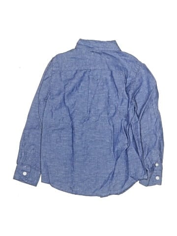 Janie and Jack Long Sleeve Button-Down Shirt (view 2)