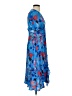 Zara Basic Print Blue Cocktail Dress Size S - photo 4