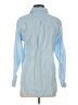J. McLaughlin 100% Linen Blue Long Sleeve Button-Down Shirt Size XS - photo 2