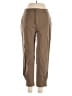 Zara Basic Solid Brown Casual Pants Size M - photo 1