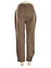 Zara Basic Solid Brown Casual Pants Size M - photo 2