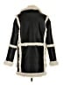 Topshop 100% Polyurethane Black Coat Size 4 - photo 2