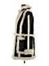 Topshop 100% Polyurethane Black Coat Size 4 - photo 5
