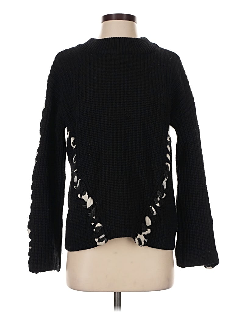 Pre-owned Tabula Rasa Turtleneck Sweater In Black