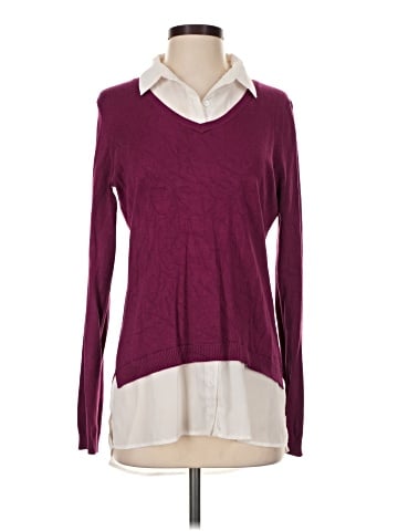Adrianna Papell Long Sleeve Blouse (view 1)