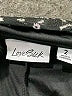 Lovesick Animal Print Black Skort Size 2 - photo 3