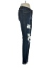 Just Black Hearts Blue Jeans Size 25 waist - photo 4