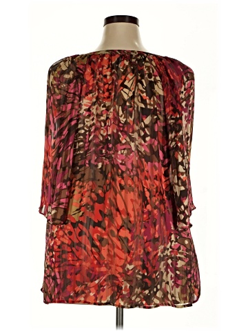 Maggie Barnes for Catherines 3/4 Sleeve Blouse (view 2)