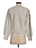 1.State Metallic Silver Pullover Sweater Size XS - photo 2