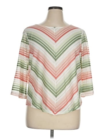 Alfred Dunner 3/4 Sleeve Top (view 1)