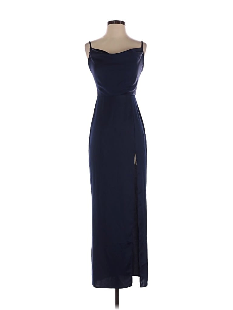 Pre-owned Nbd Cocktail Dress In Blue