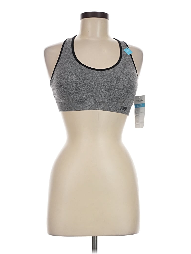 Pre-owned Marika Sports Bra In Gray