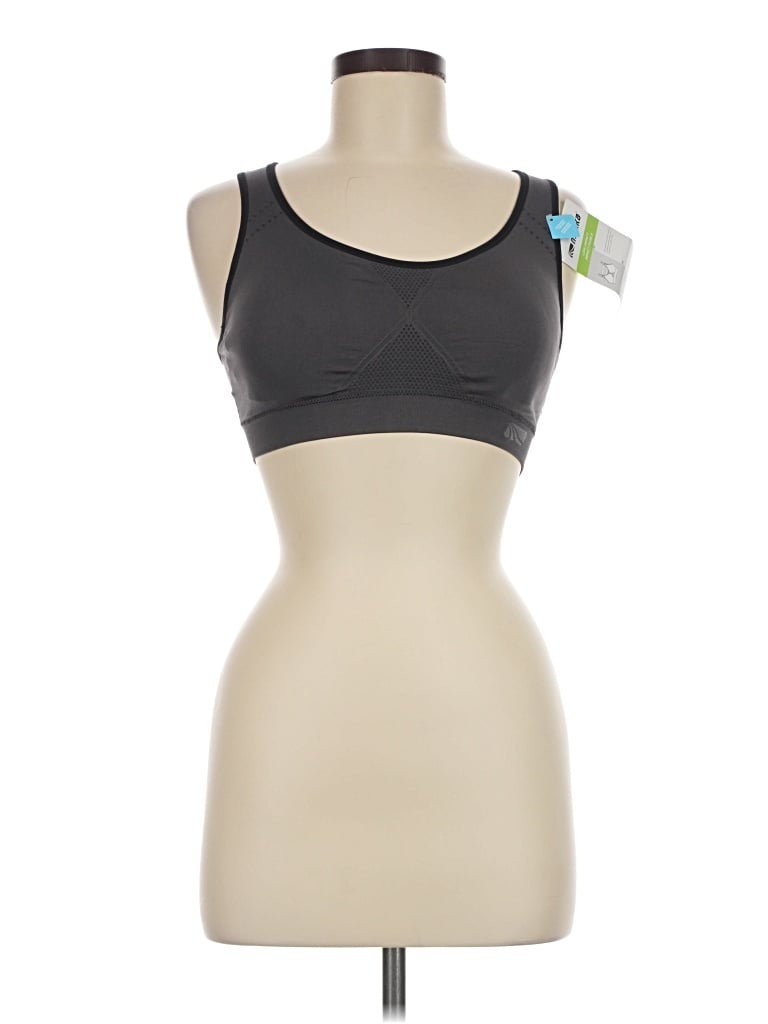 Pre-owned Marika Sports Bra In Gray