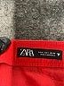 Zara 100% Polyester Solid Red Casual Skirt Size S - photo 4