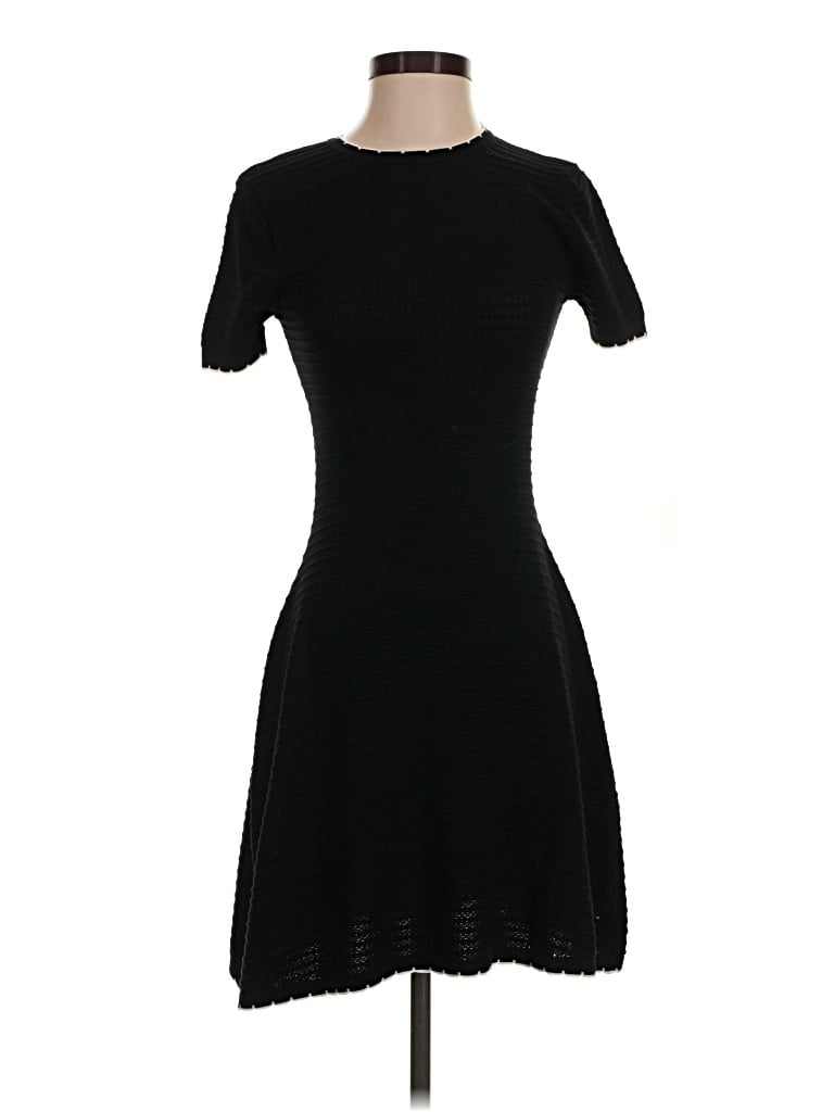 Pre-owned Mi Ami Casual Dress In Black