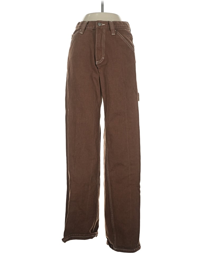 Pre-owned J. Galt Jeans In Brown