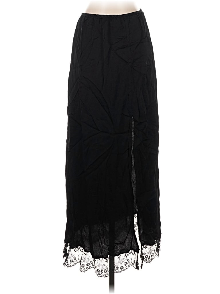 Pre-owned Aerie Formal Skirt In Black