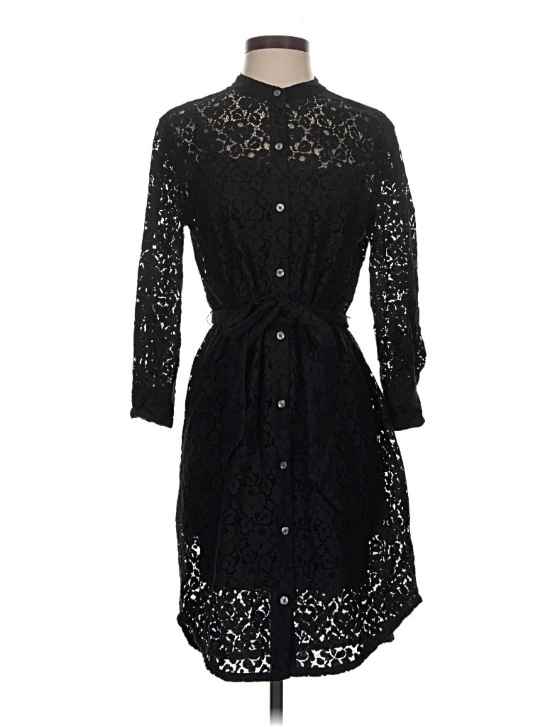Pre-owned Dknyc Casual Dress In Black