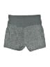 Zobha Solid Gray Athletic Shorts Size S - photo 2