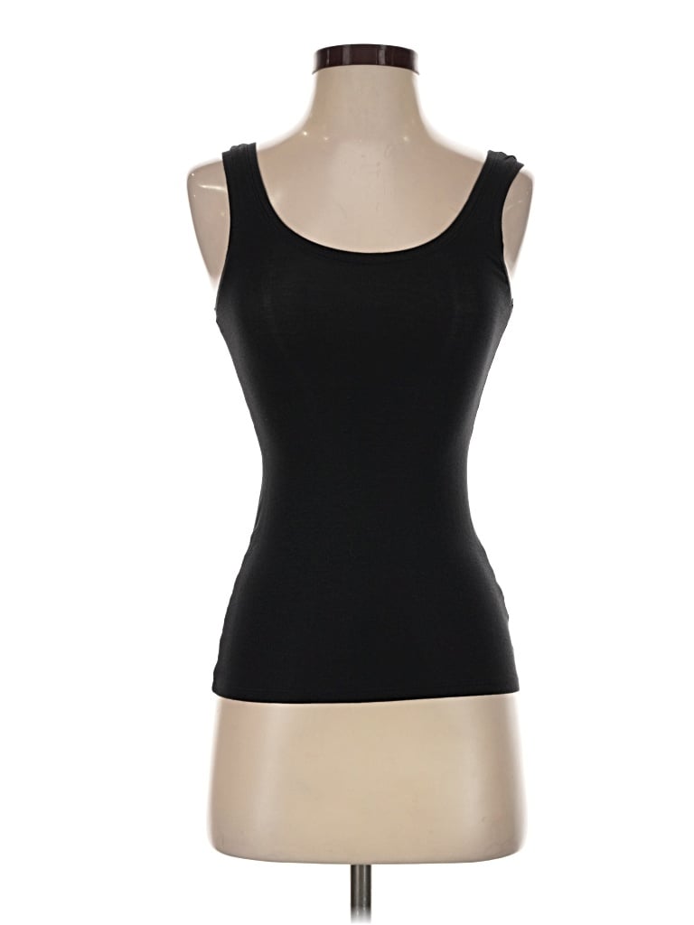 Pre-owned Spanx Tank Top Black Strapless Neckline Tops