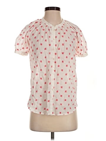 French Connection Short Sleeve Blouse (view 1)